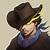 anime cowboy hat
