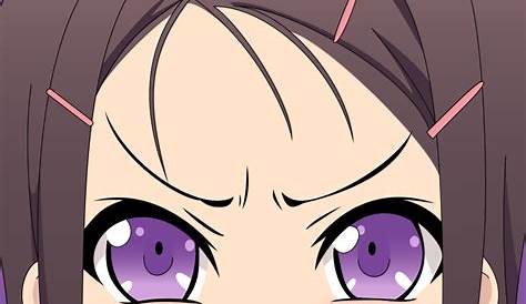 Anime Cute Mad Face OniAiNasuhara Anastasia Angry Render ORS Renders
