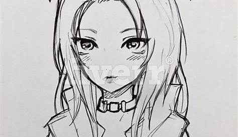 800 best Anime Girls Drawings images on Pinterest | Drawing ideas