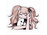 Anime Emo Girl Stickers
