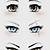 anime female eyes drawing