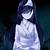 anime ghost girl black hair