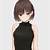 anime girl black dress