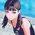 anime girl black hair swimsuit