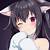 anime girl cat ears and tail