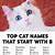 anime girl cat names