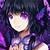anime girl characters with purple eyes