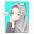 anime girl cute pakai hijab