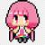 anime girl easy pixel art