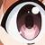 anime girl eyes close up