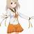 anime girl full body transparent