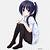 anime girl images sitting