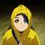 anime girl in yellow jacket