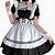 anime girl maid costume
