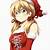 anime girl santa outfit