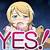 anime girl saying yes gif