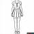 anime girl school uniform coloring page