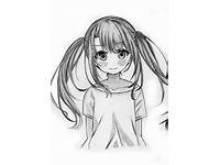 Anime Girl Sketch Simple