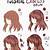 anime hair girl color