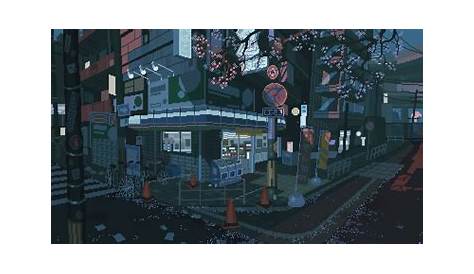 Aesthetic Anime Moving Background Japan Aesthetic Wallpaper Gif