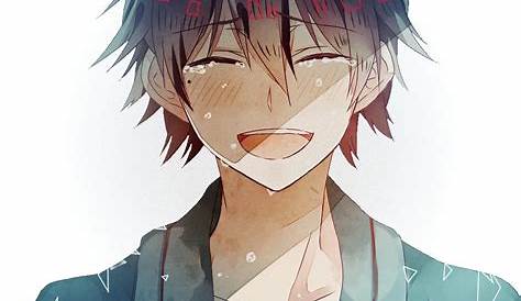 Anime Boy Smile - Kawaii Anime Shy Boy PNG Image | Transparent PNG Free