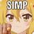 anime simp meme