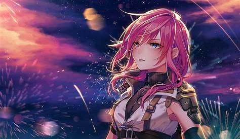 Anime Ps4 Pink Landscape Wallpapers - Wallpaper Cave