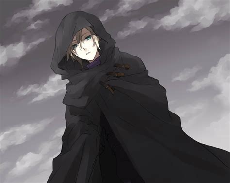 Anime Boy With Cloak Gif