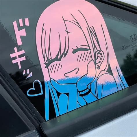 Anime Car Decals Window