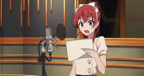 アニメキャラクターの声優演技