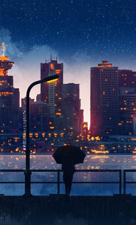 Anime City Wallpapers for Your Phone: Breath-taking Urban Landscapes
