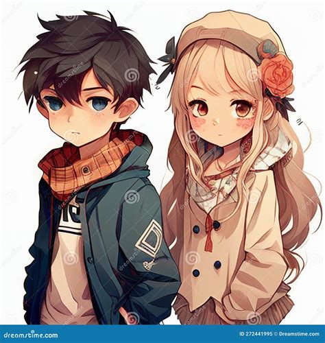 Anime Cute Boy And Girl