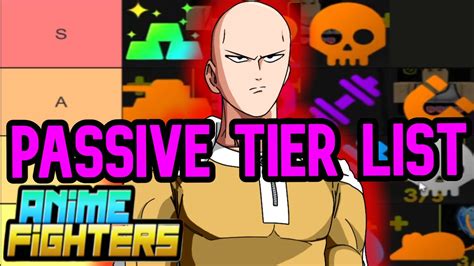 anime fighters tier list passive