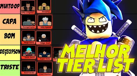 anime fighters tier list roblox