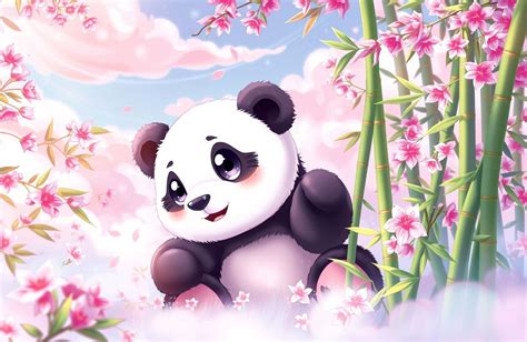 Anime Panda Wallpapers Wallpaper Cave