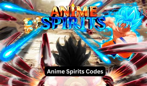 anime spirits codes wiki