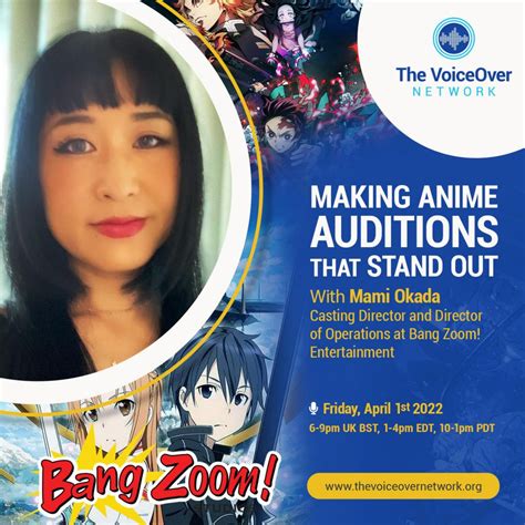 anime voice acting auditions funimation