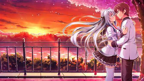 Romantic Anime Wallpapers Wallpaper Cave