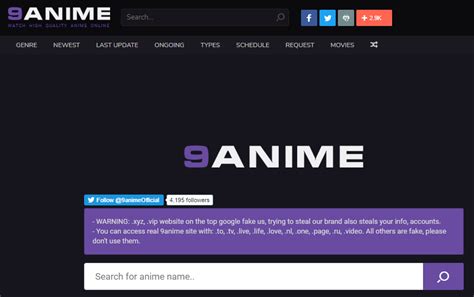 anime website like 9anime