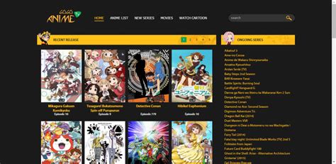 anime website list reddit