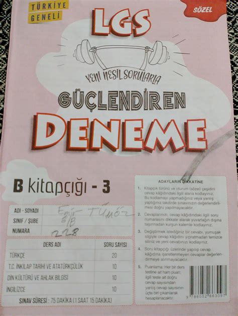 Ankara Yayıncılık 8. Sınıf Paragraf Güçlendiren Denemeleri