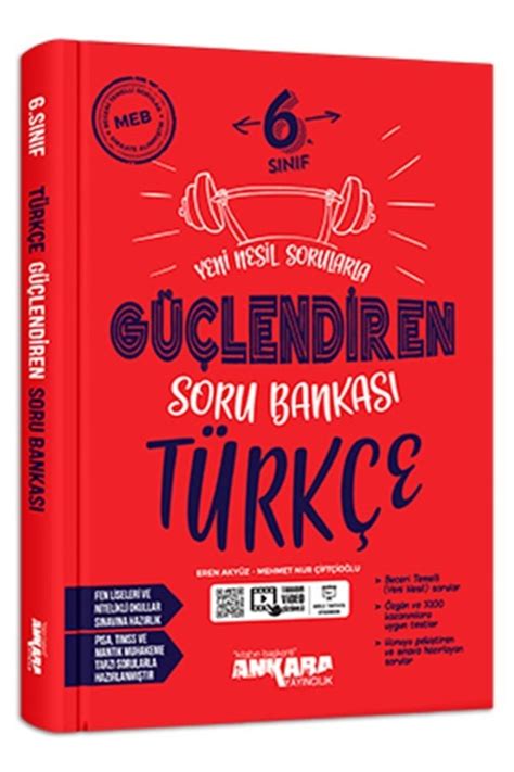 Ankara Yayıncılık 6.Sınıf Fen Bilimleri Soru Bankası Kitabı