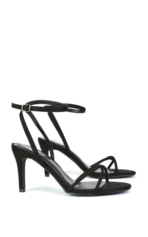 Ankle Strap Mid Heels