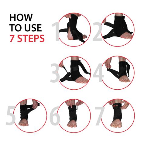 Ankle Support Instructions