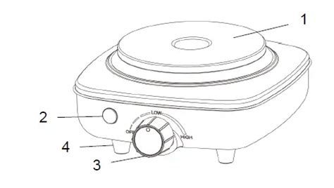 Anko Hot Plate Instructions