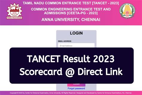anna university tancet result 2023