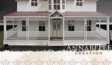 Annabelle Creation House Full Set Built For Warner Bros. Thriller '