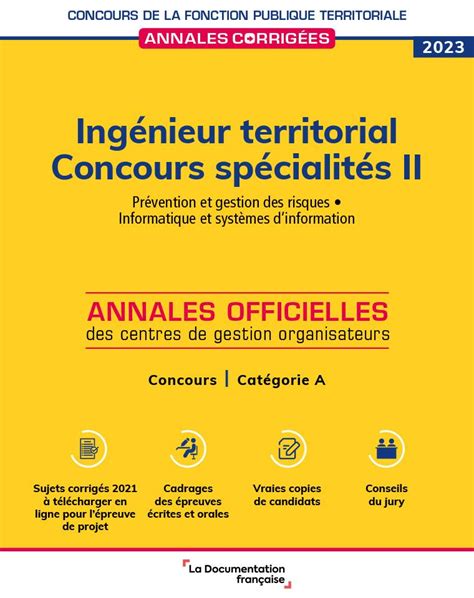 Annales Corrigées Des Concours D'adjoint Administratif Catégorie C
