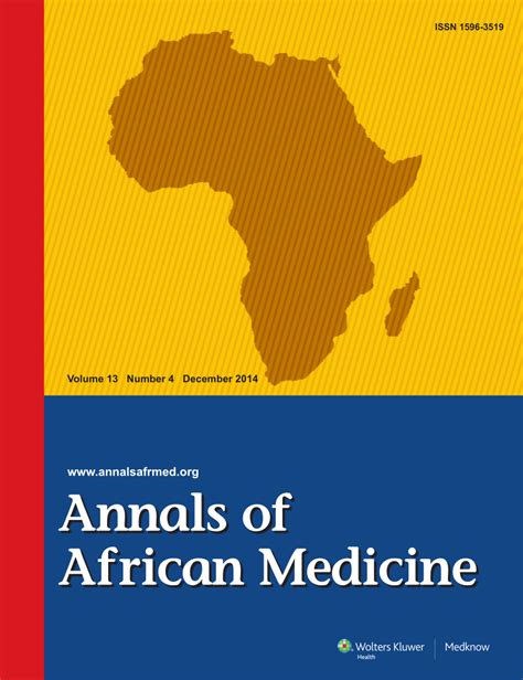 annals of african medical research
