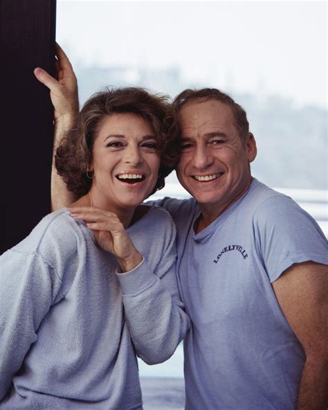 Anne Bancroft and Mel Brooks, October 1983 What About Bobbed? Movie